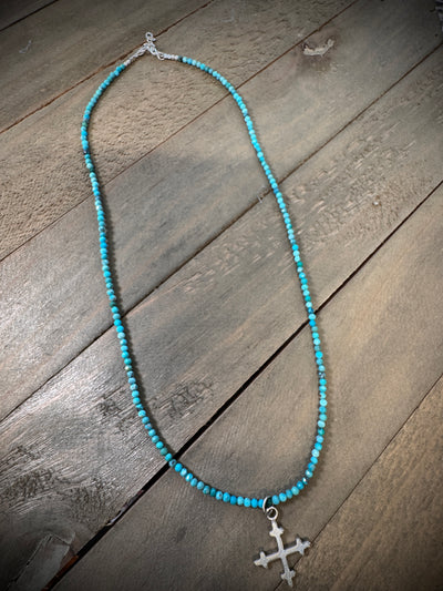 Beaded Turquoise Necklace