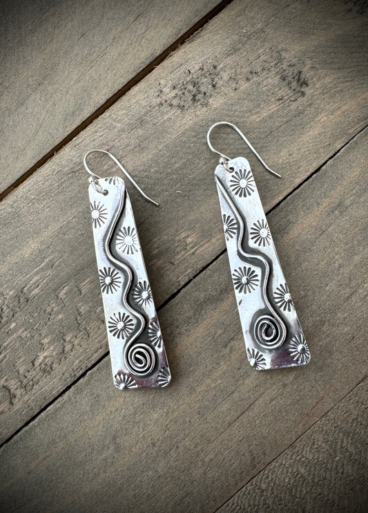 Swirl Earring #1