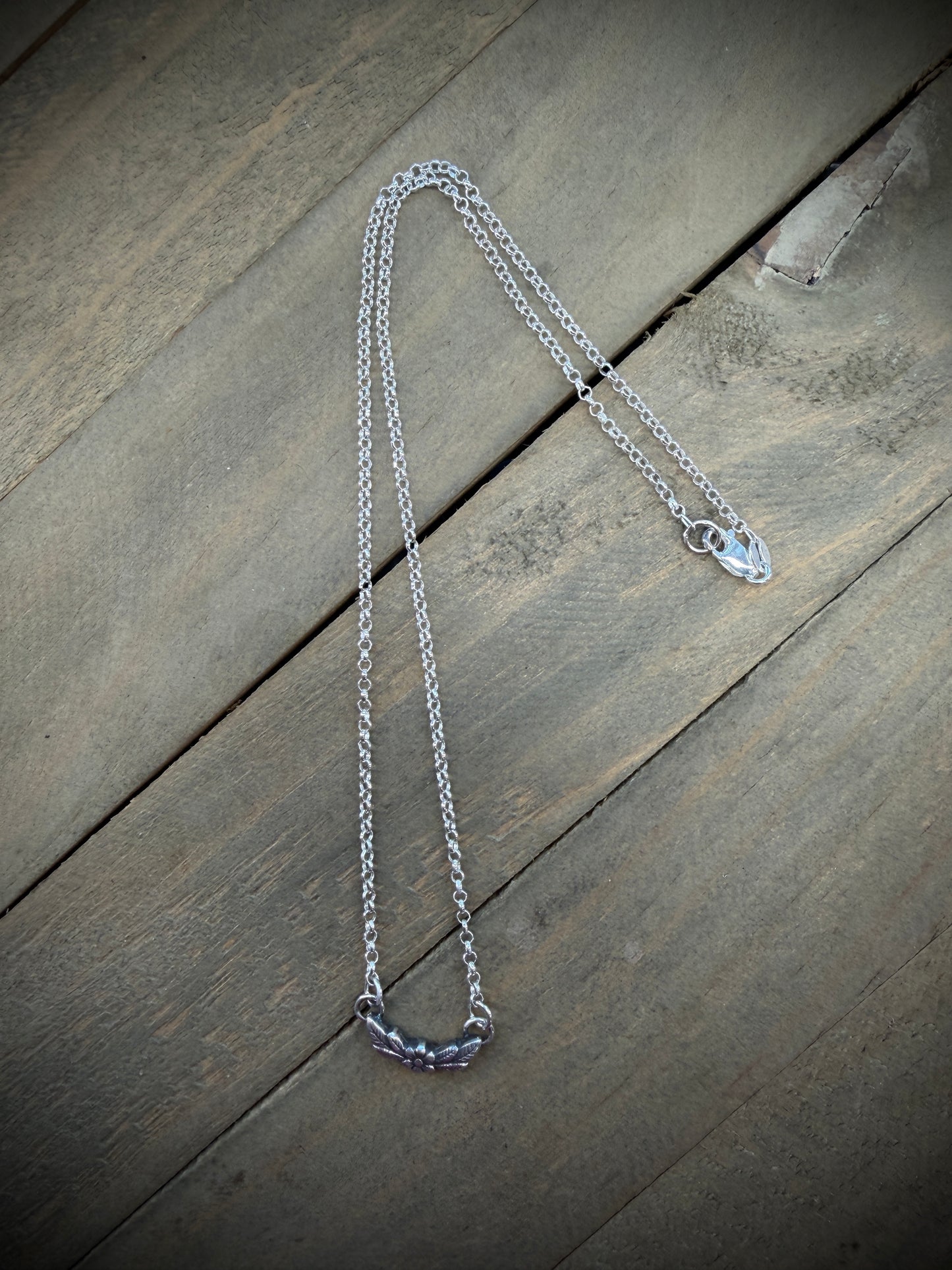 Floral and Leaf Necklace