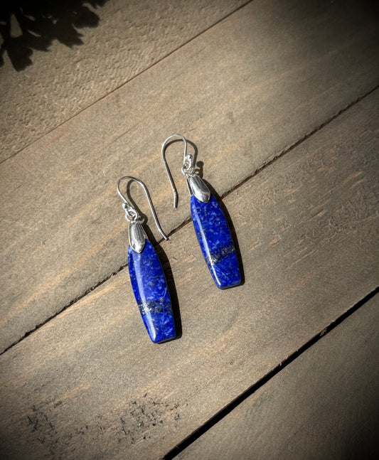 Lapis Lazuli Earrings - #3