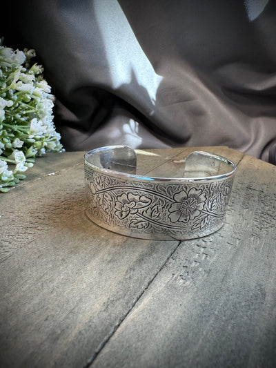 Cuff Bracelet - Floral