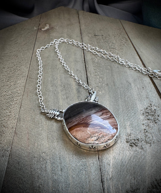 Desert Scorpion Necklace