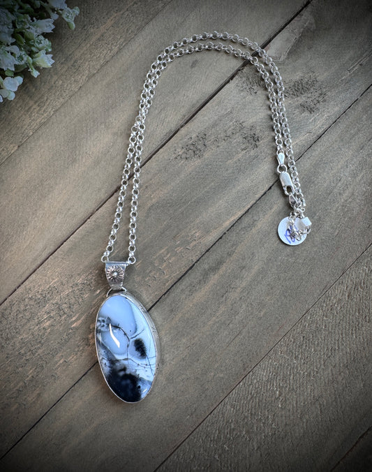 Dendritic Opal Necklace