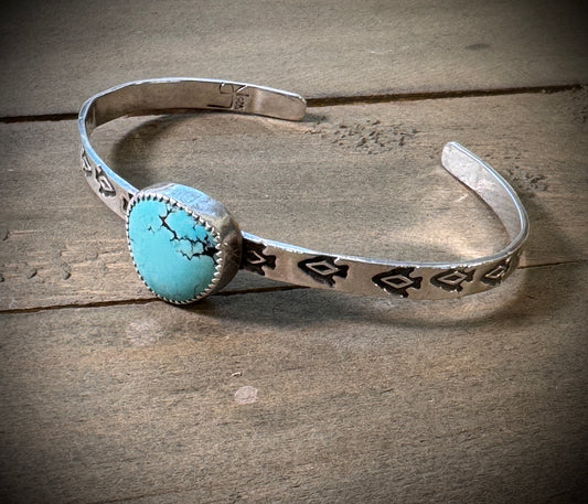 Kingman Turquoise Cuff Bracelet