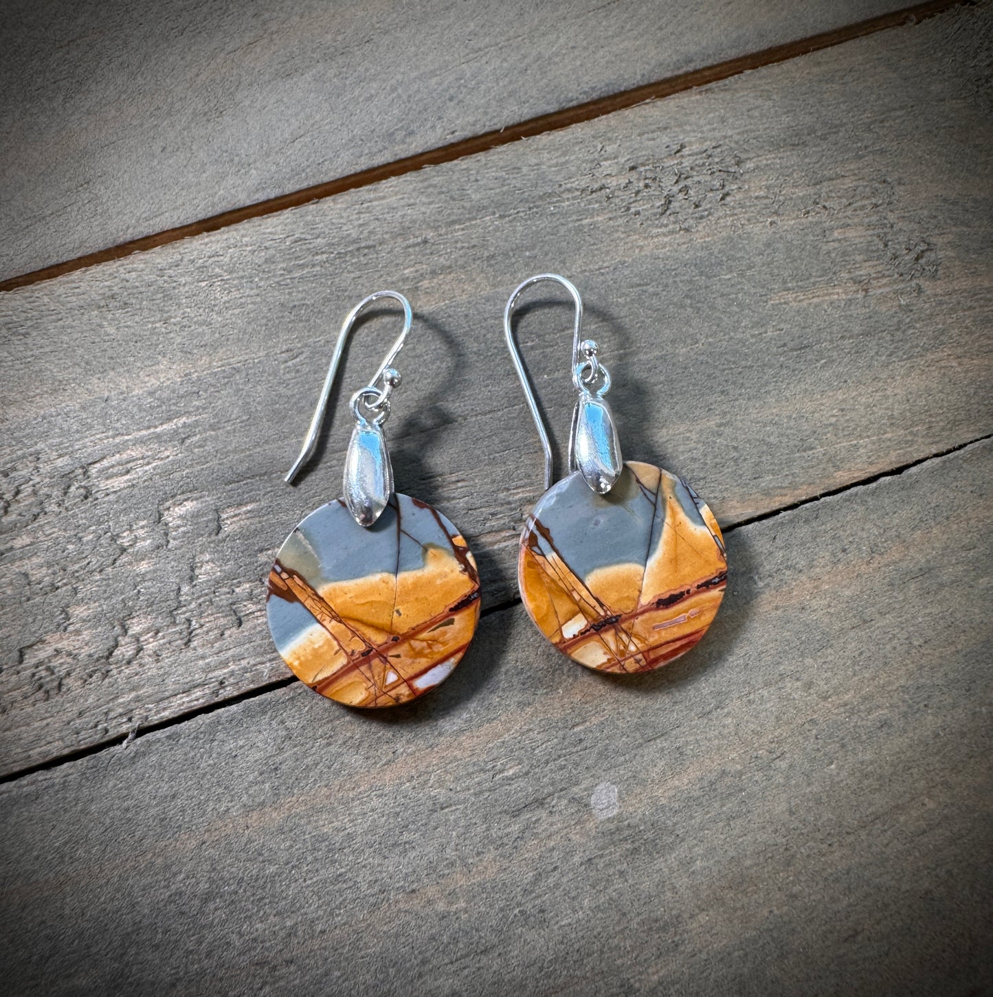 Red Jasper Earrings #4