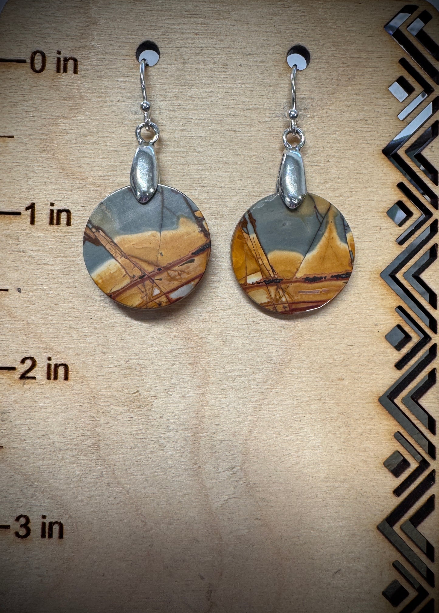Red Jasper Earrings #4
