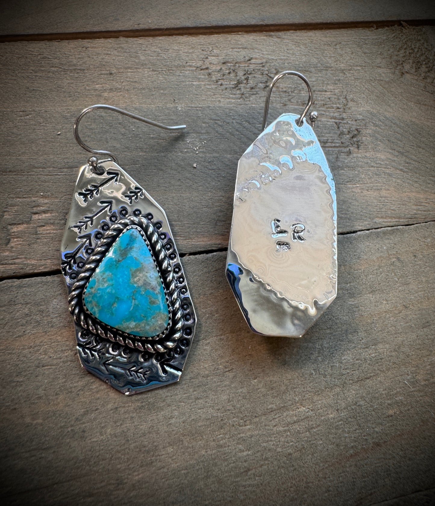 Turquoise with Arrows Earrings