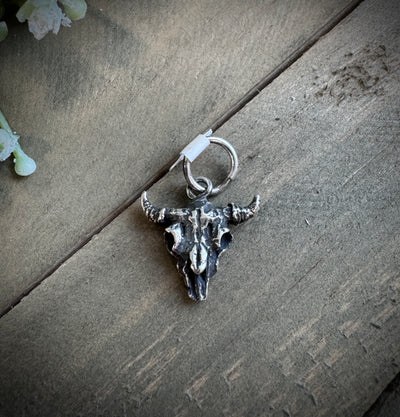 Cow Skull Charm / Pendant