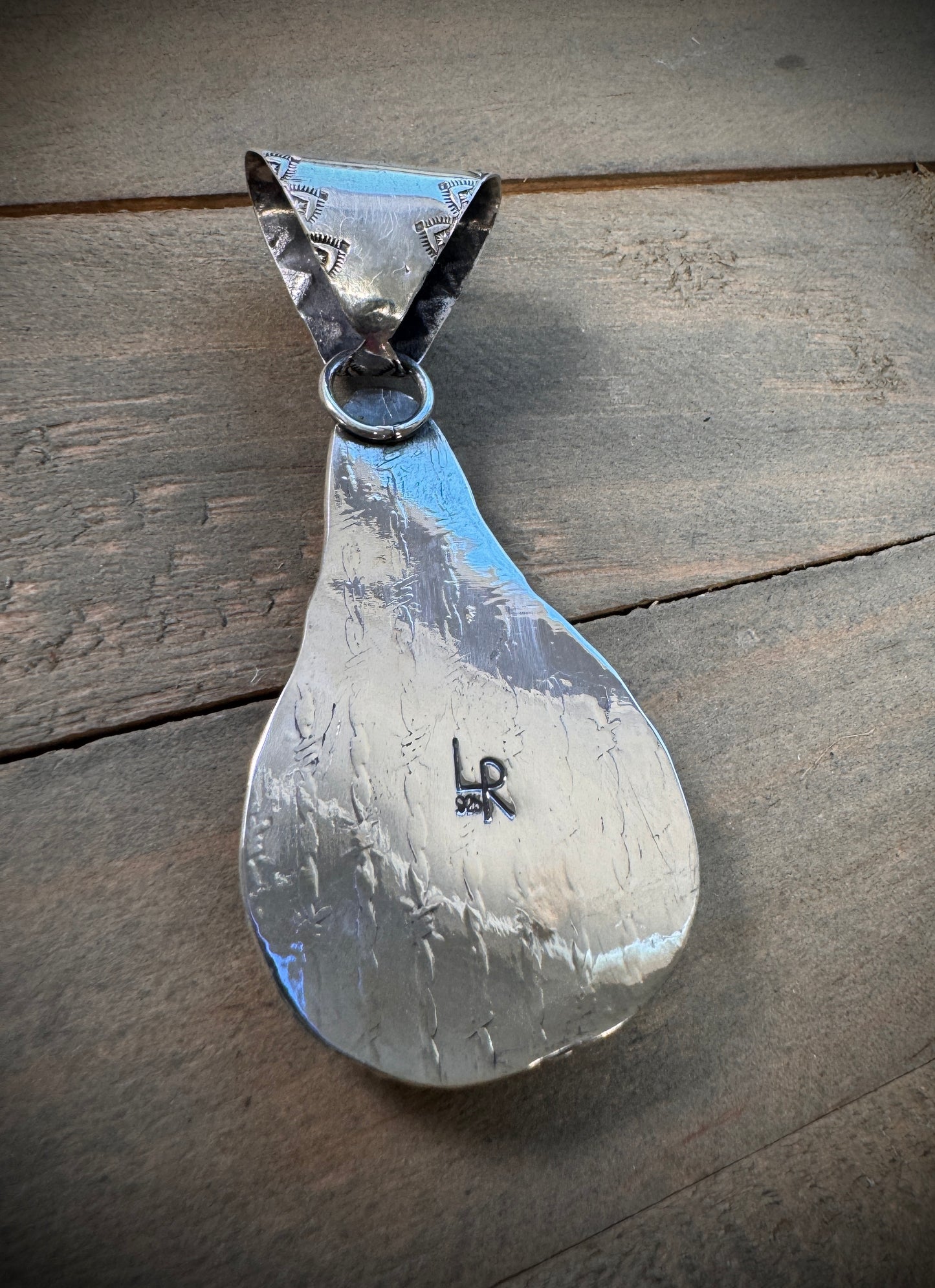 Deer Fawn and Sonoran Gold Turquoise Pendant