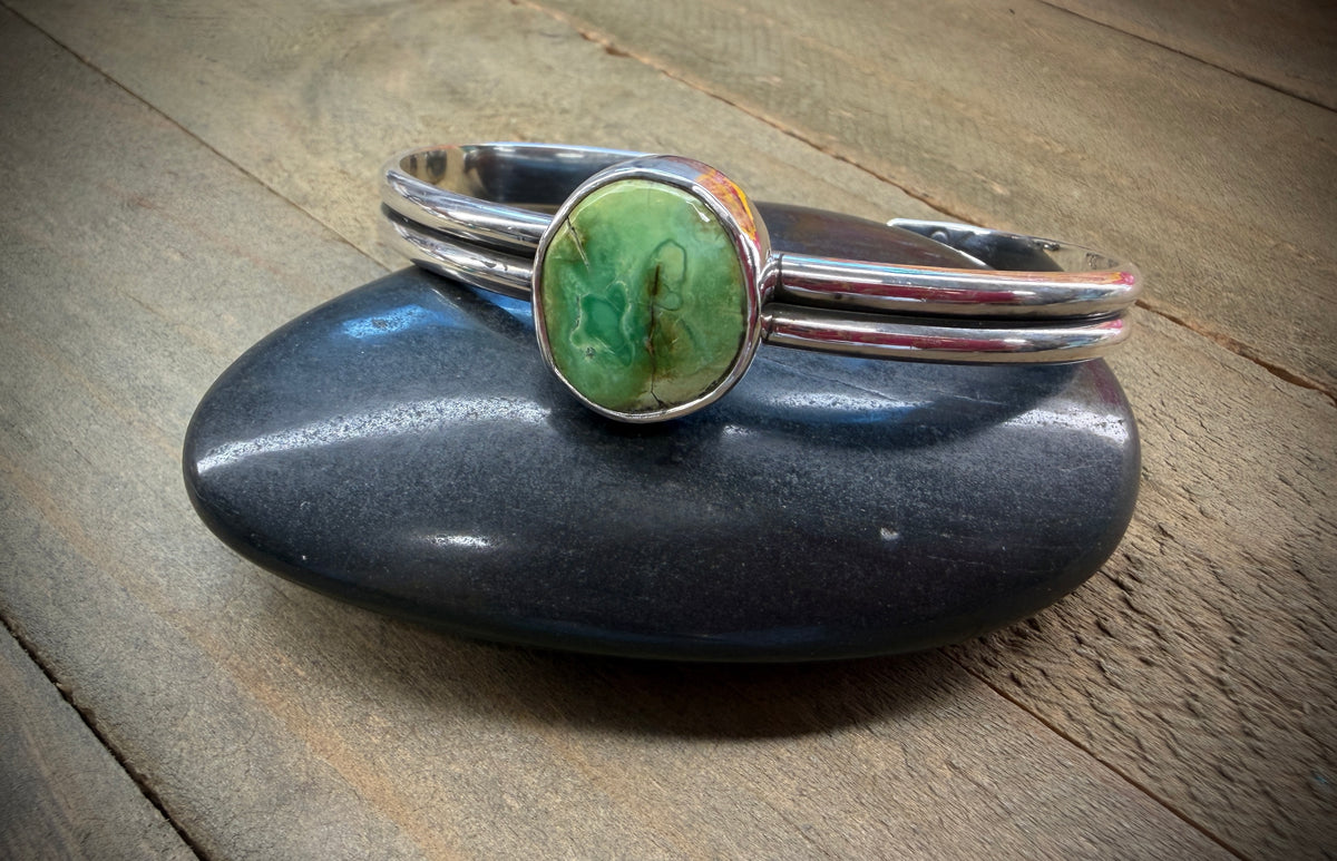 Sonoran Gold Turquoise Cuff Bracelet