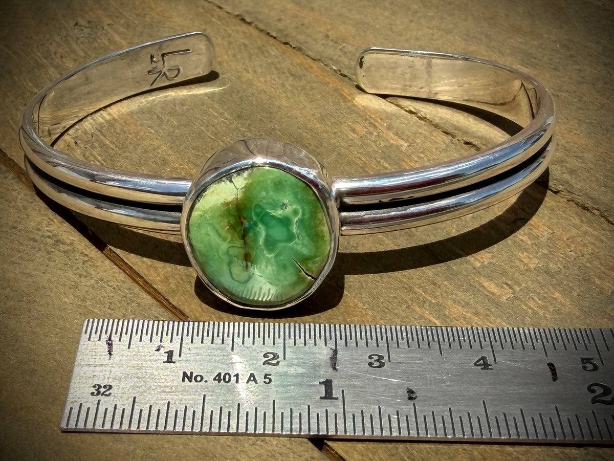 Sonoran Gold Turquoise Cuff Bracelet
