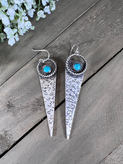 Dagger Earrings - Western