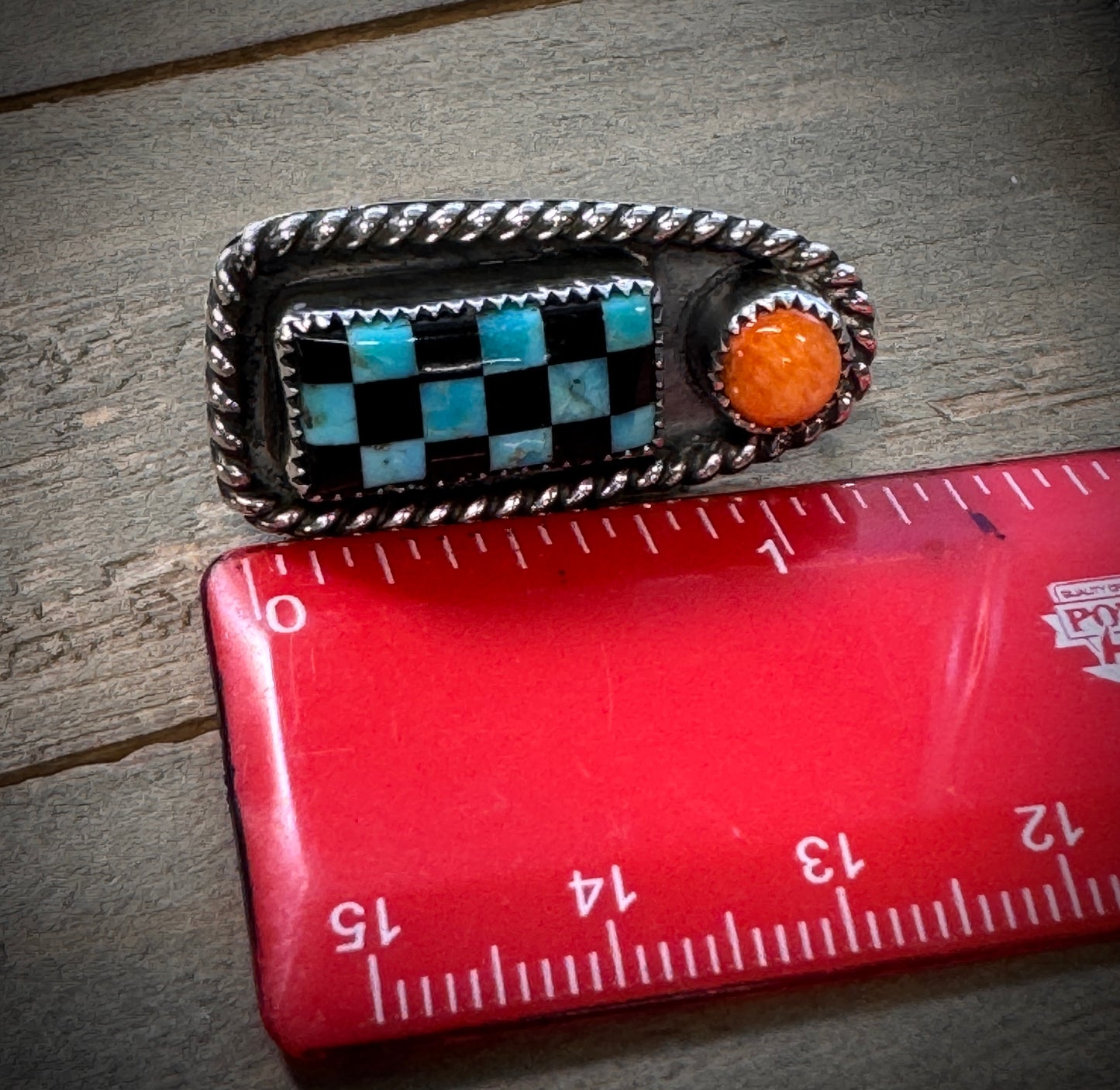 Colorful Checked Earrings