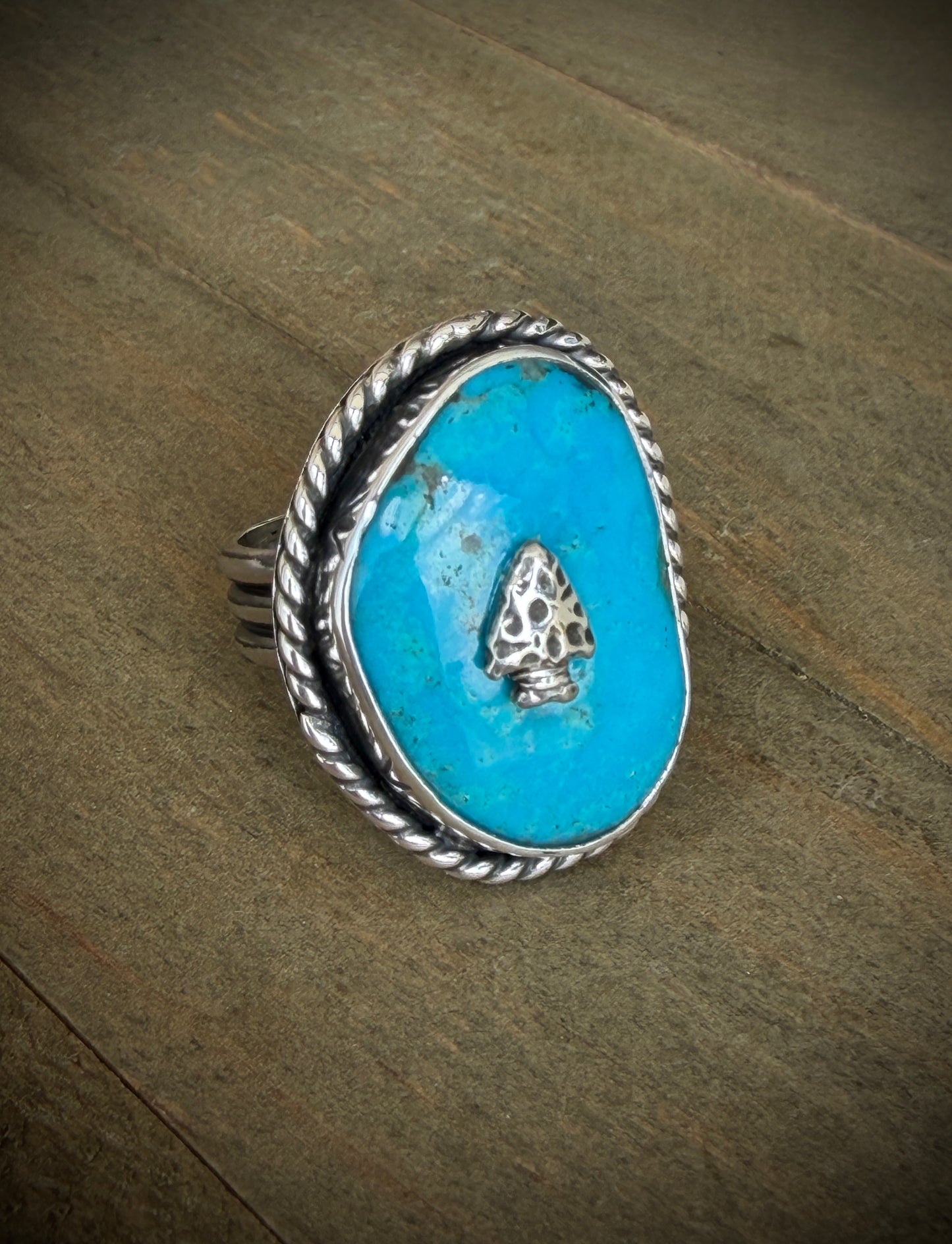 Arrowhead Turquoise Ring