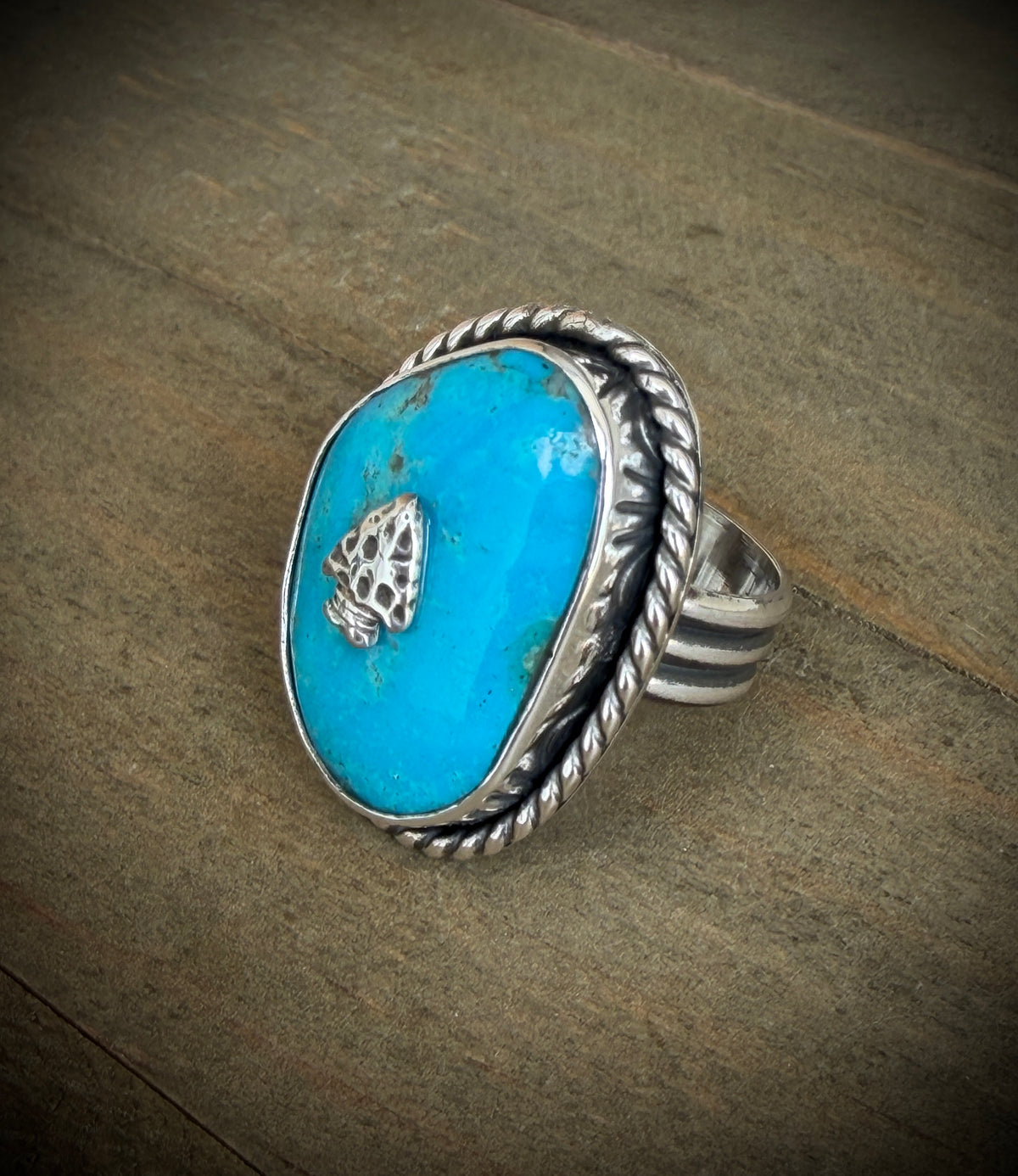 Arrowhead Turquoise Ring