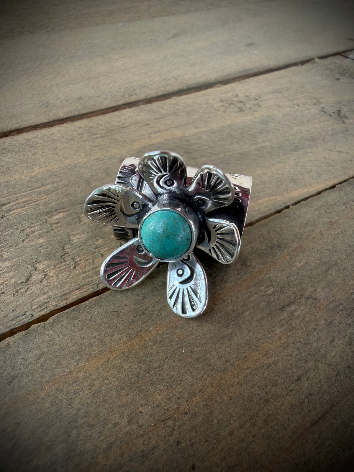 Flower Scarf Slide