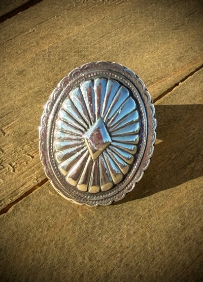 Concho Ring / Scarf Slide