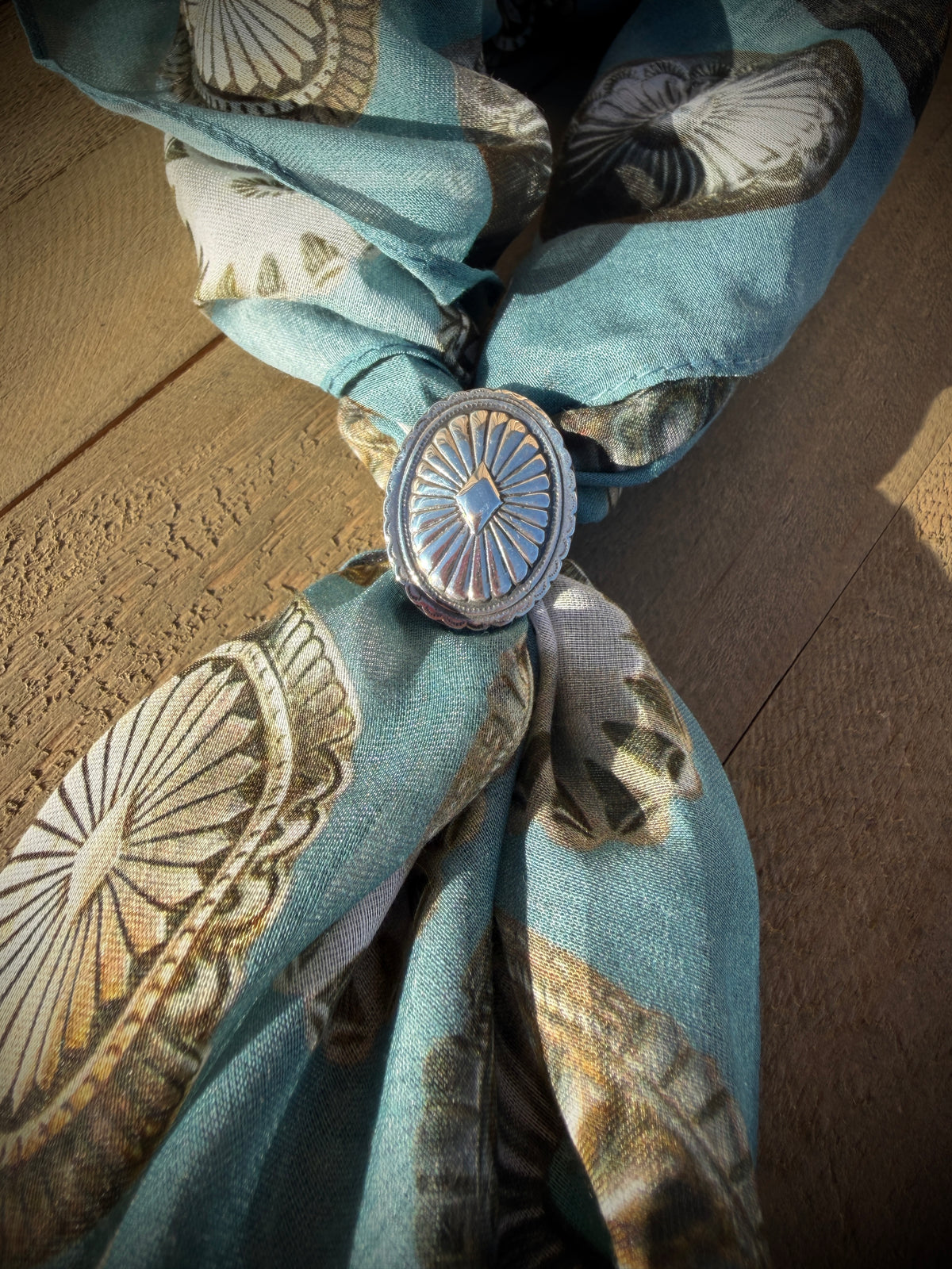 Concho Ring / Scarf Slide