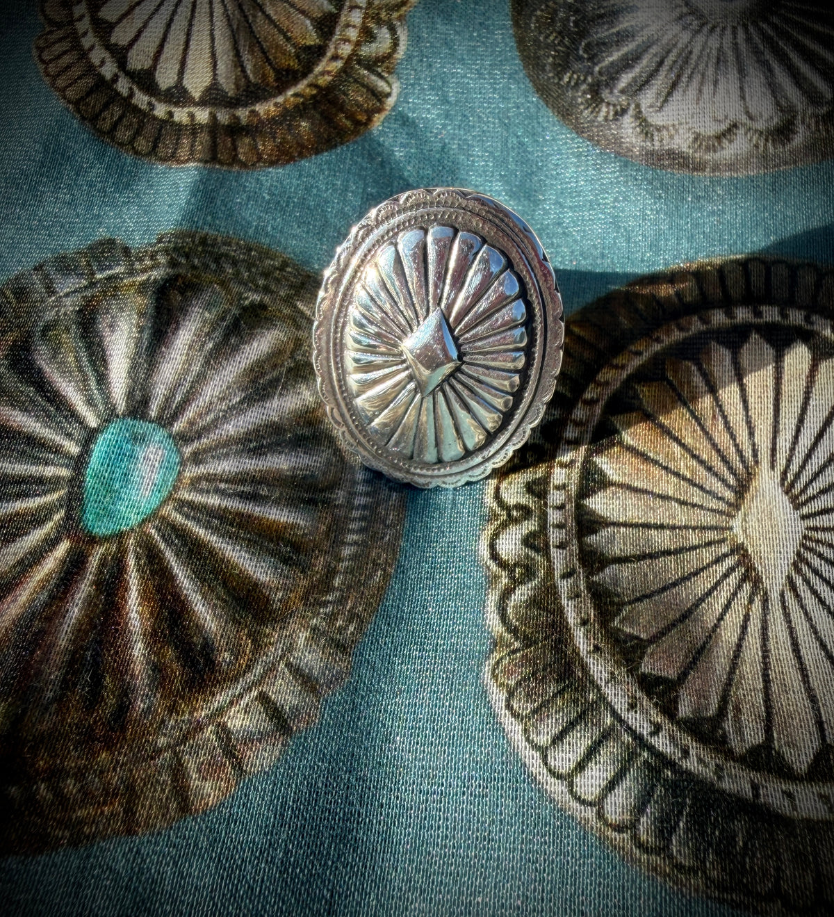 Concho Ring / Scarf Slide