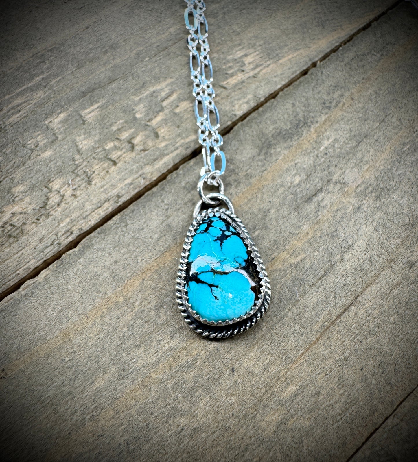 Turquoise Drop Necklace