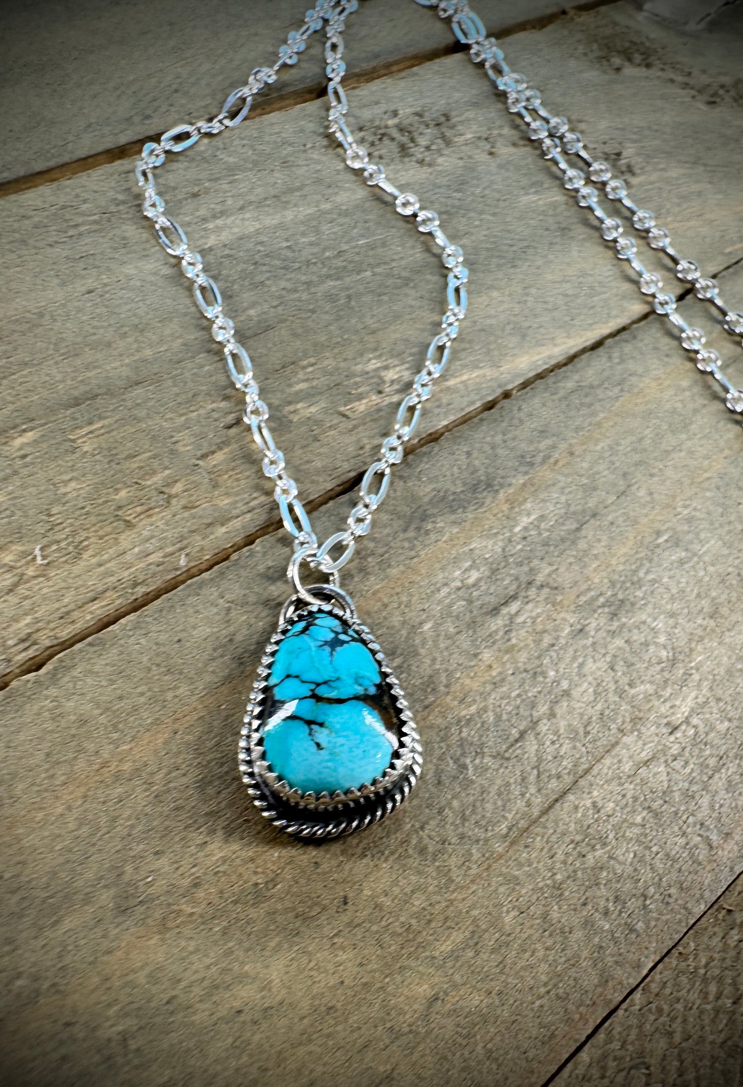 Turquoise Drop Necklace