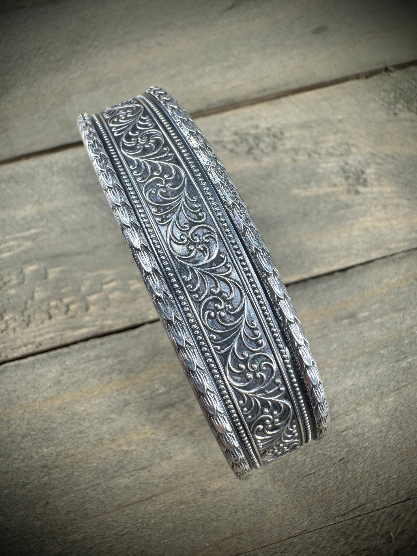 Scroll Cuff Bracelet