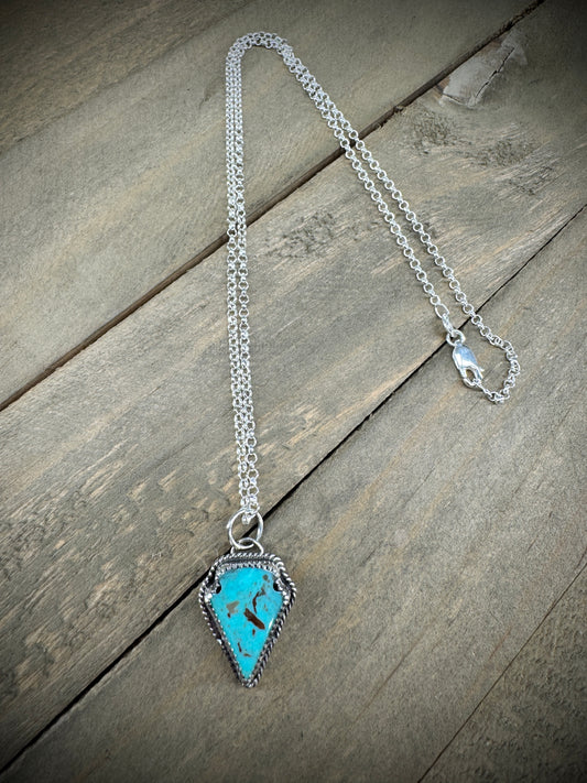 Turquoise Arrowhead Necklace