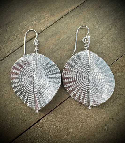 Thai Silver Earrings - Round