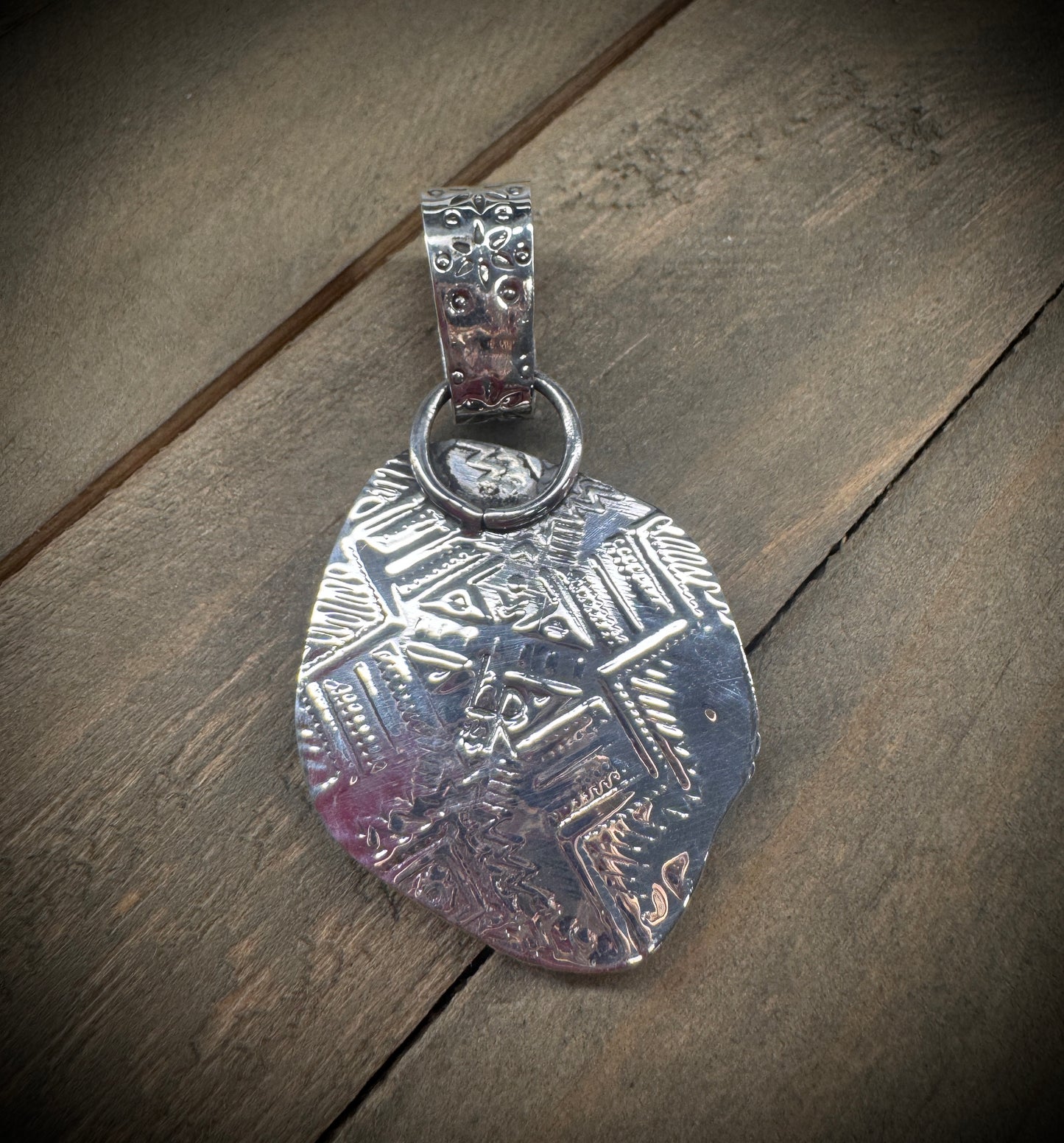 Turquoise Chief Pendant - (Chain sold separately)