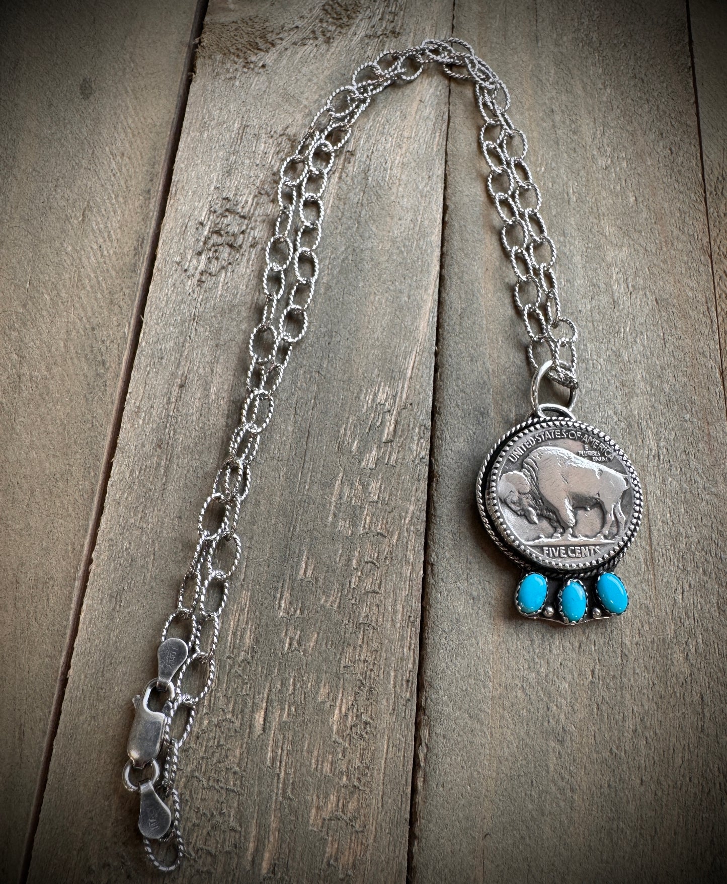 Buffalo Nickel Necklace