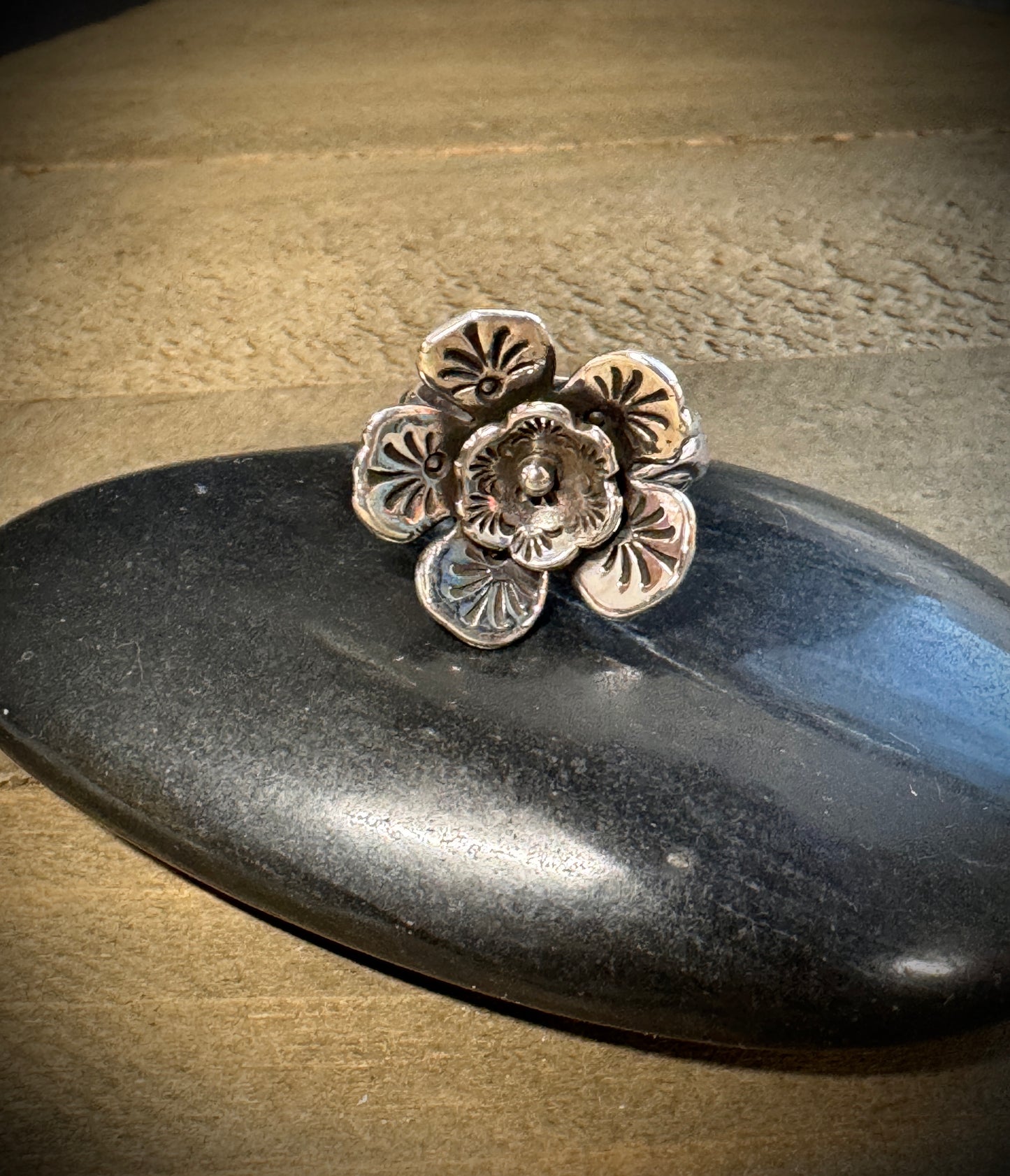 Large Floral Ring # 2