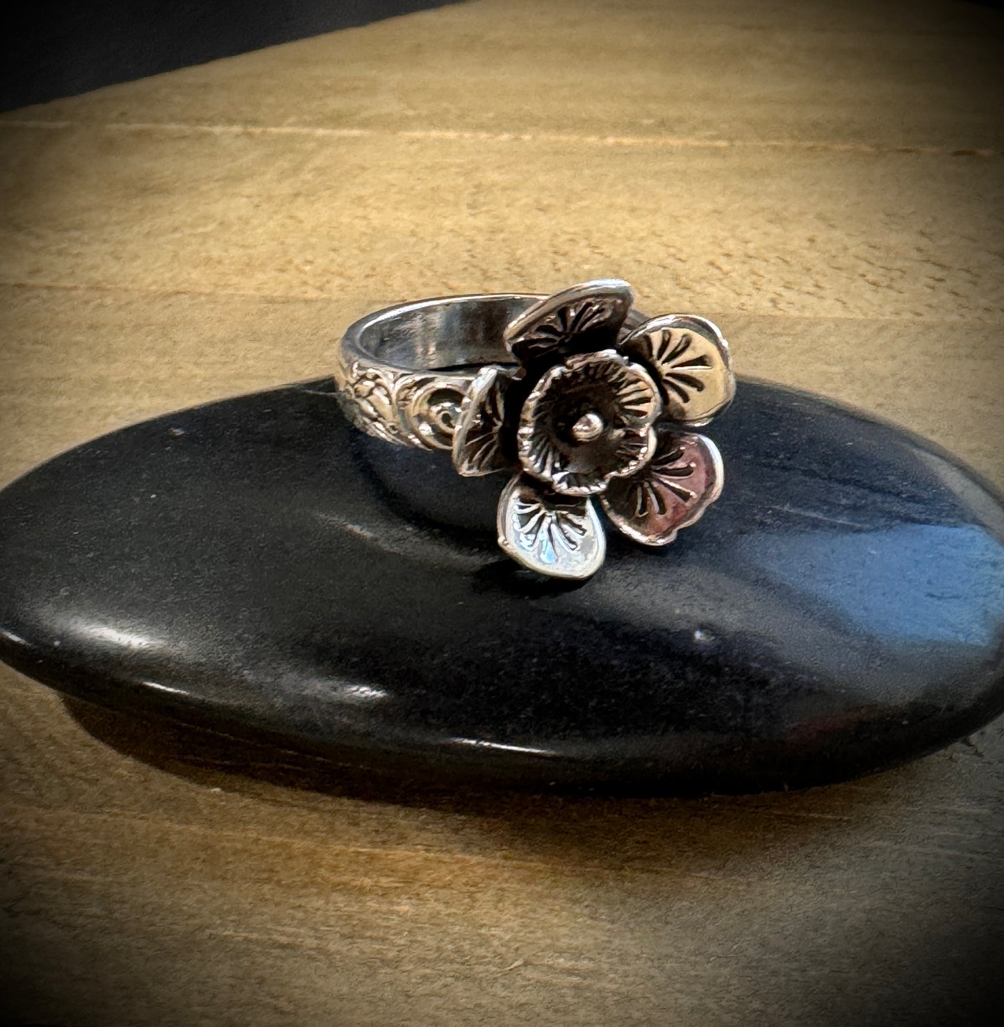 Large Floral Ring # 2